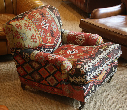 Turkish Kilim Lansdown Chair